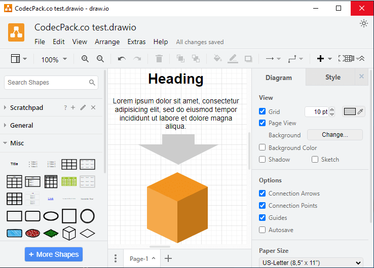 Draw.io 24.7.5 - 制作流程图 [绿色版]