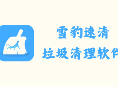 雪豹速清 2.9.5 - 垃圾清理软件 [官方版]