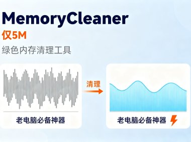 MemoryCleaner:仅5M的绿色内存清理工具,老电脑必备神器